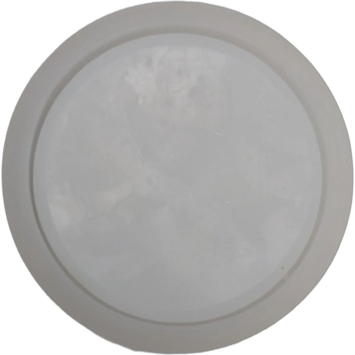 Silicone mold used to cast the ceramic pot